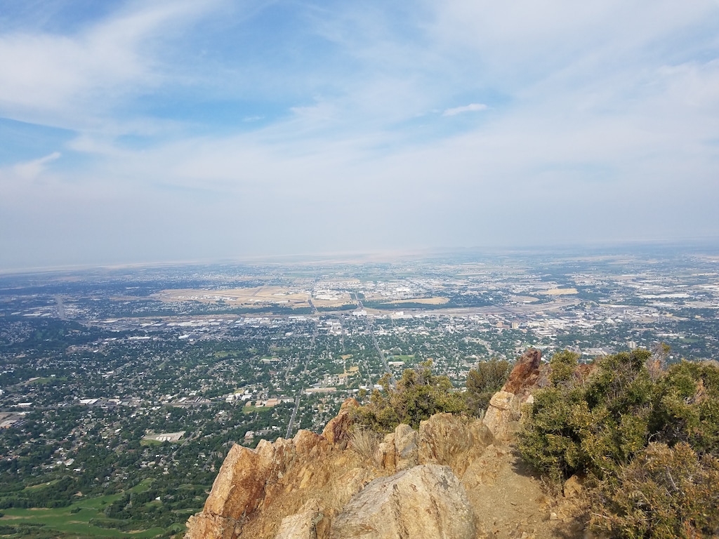 The view from Malan's Peak on Aug. 6, 2017.