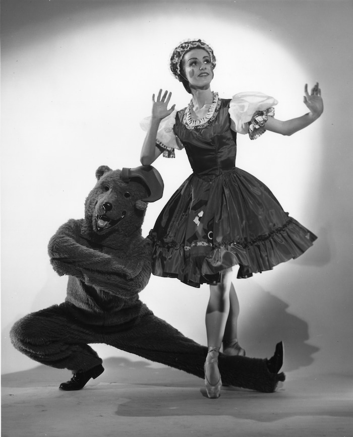 (Photo courtesy of Nancy McFall) Ballet West's first production of "The Nutcracker" in 1955.