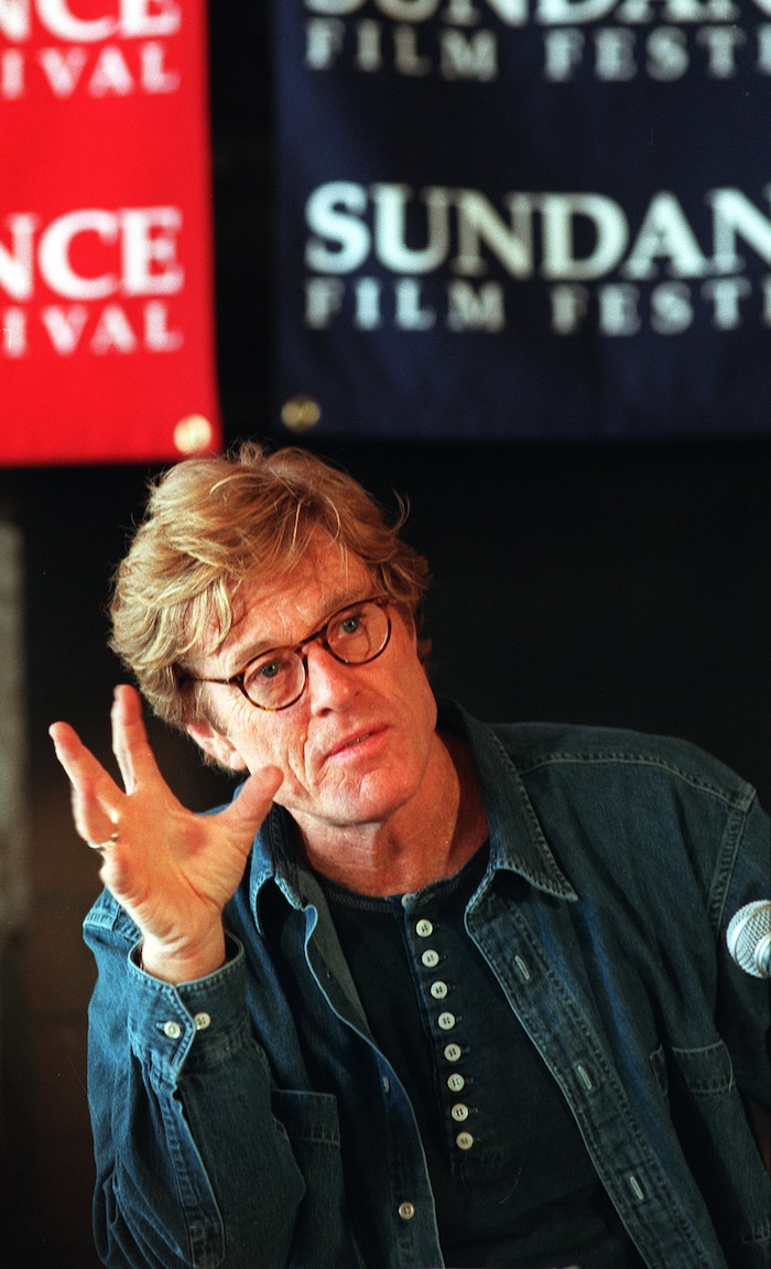 (Al Hartmann | The Salt Lake Tribune) Robert Redford at the 1998 Sundance Film Festival.