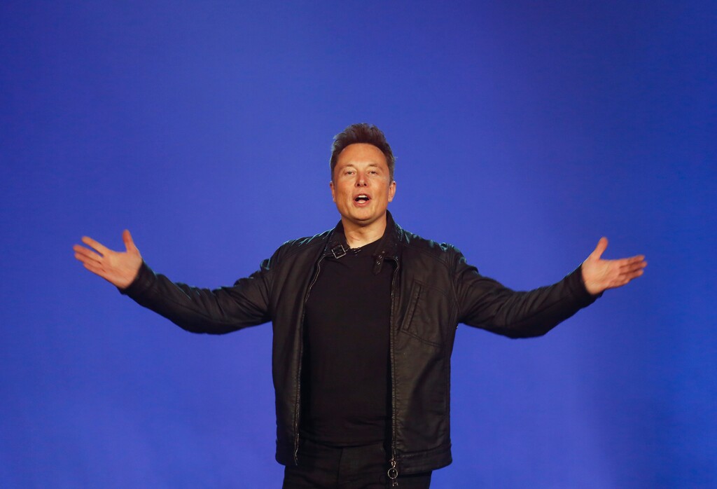 (Ringo H.W. Chiu | AP file photo)  Tesla CEO Elon Musk introduces the Cybertruck at Tesla's design studio Thursday, Nov. 21, 2019, in Hawthorne, Calif. Musk is taking on the workhorse heavy pickup truck market with his latest electric vehicle.