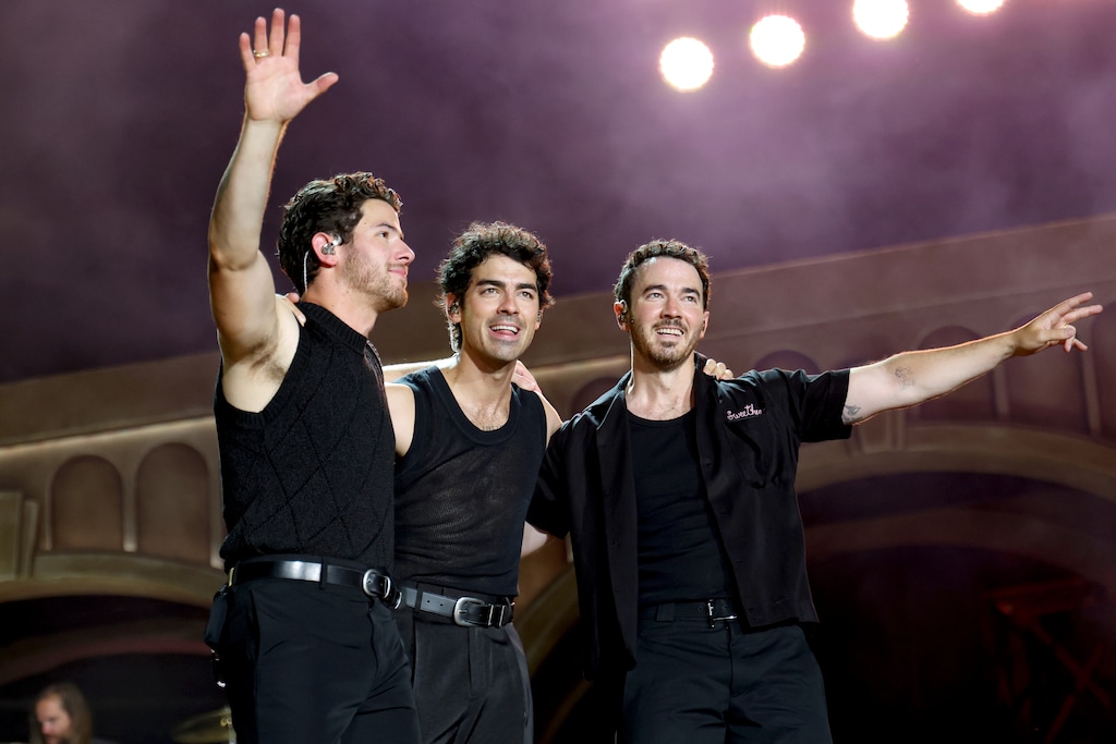 (Kevin Mazur | Getty Images for Live Nation) Brothers Nick, Joe and Kevin Jonas perform at the first concert in the Jonas Brothers: JONAS20 Greetings From Your Hometown tour, Aug. 10, 2025, at Met Life Stadium in East Rutherford, New Jersey. The tour is scheduled to arrive at the Utah First Credit Union Amphitheatre in West Valley City on Sept. 13.