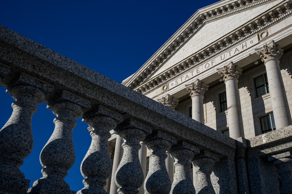 (Trent Nelson  |  The Salt Lake Tribune) The Utah Capitol in Salt Lake City on Wednesday, Feb. 28, 2024.