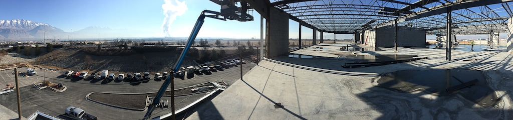 (Francisco Kjolseth | The Salt Lake Tribune) Newmark Grubb Acres commercial real estate is marketing a $200 million development west of the Interstate 15 exit at Pleasant Grove Boulevard. The mixed-use development in Lindon will feature 650,000 square feet of Class A office and industrial space spread through 10 buildings