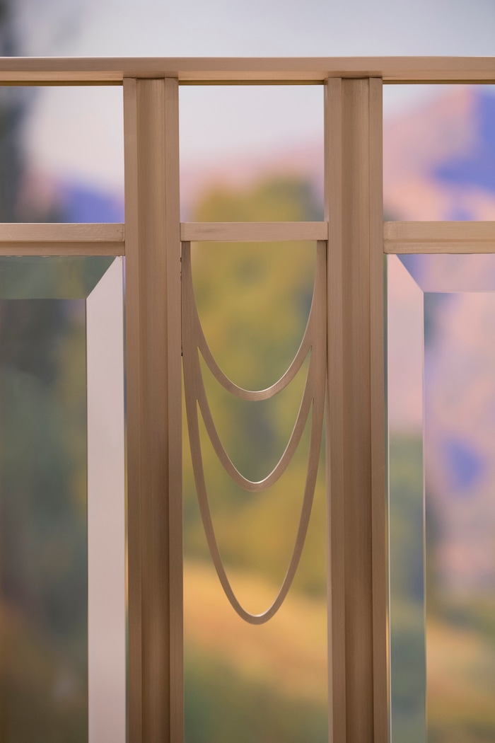 (photo courtesy LDS Church) Artistic details can be seen in the Jordan River Utah Temple