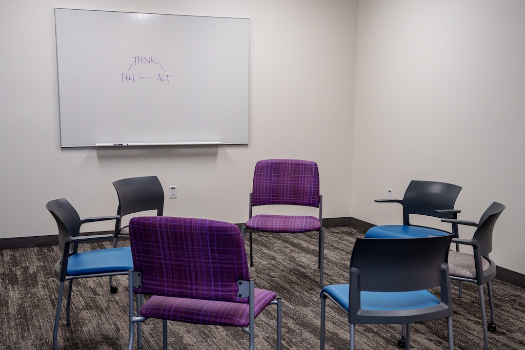 (Trent Nelson  |  The Salt Lake Tribune) A therapy room.