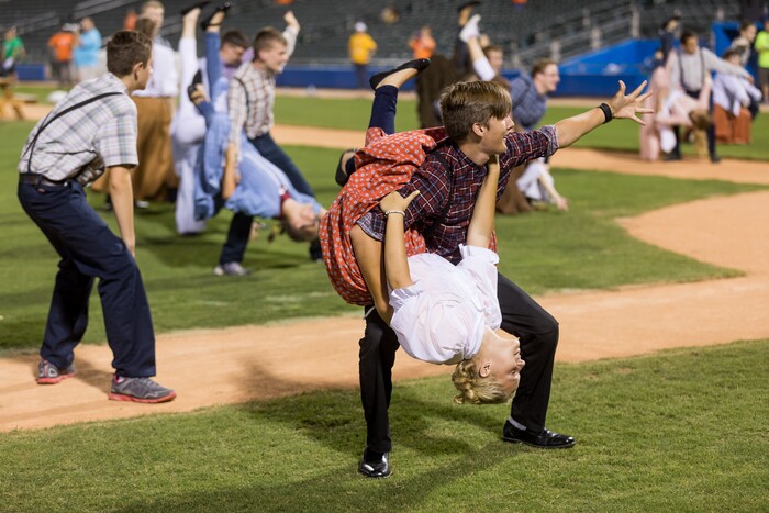 ( Courtesy photo | The Church of Jesus Christ of the Latter-day Saints) Thousands attended a cultural celebration for the completion of the Tucson Temple as some 2,100 young Latter-day Saints presented the history of the church in Arizona through son and dance at the Kino Veterans Memorial Stadium on Saturday, Aug. 12, 2017.