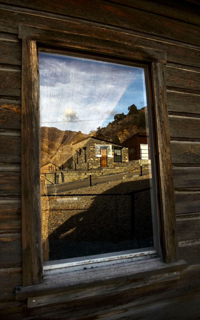 (Steve Griffin  |  The Salt Lake Tribune) Late-fall scenes in the Tooele County town of Ophir on Wednesday, Nov. 22, 2017.