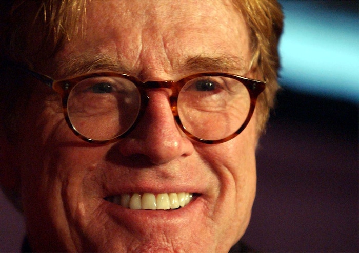 (Danny Chan La | The Salt Lake Tribune) Robert Redford speaks at a press conference in Park City in 2005.