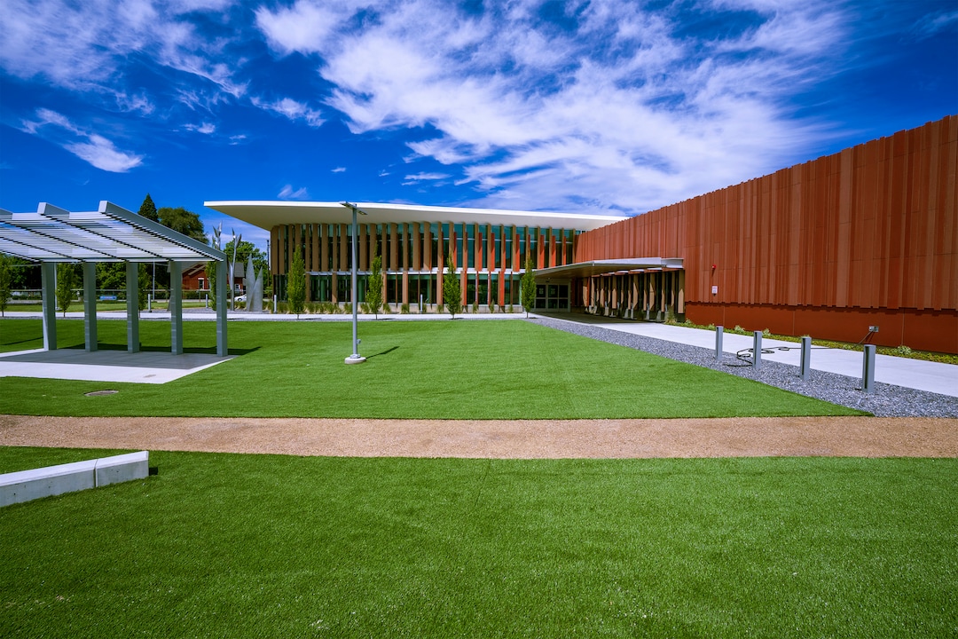 (Rick Egan | The Salt Lake Tribune)  The Grand Opening for the new Granite Library on 3300 South, is scheduled to for July. Thursday, June 2, 2022.
