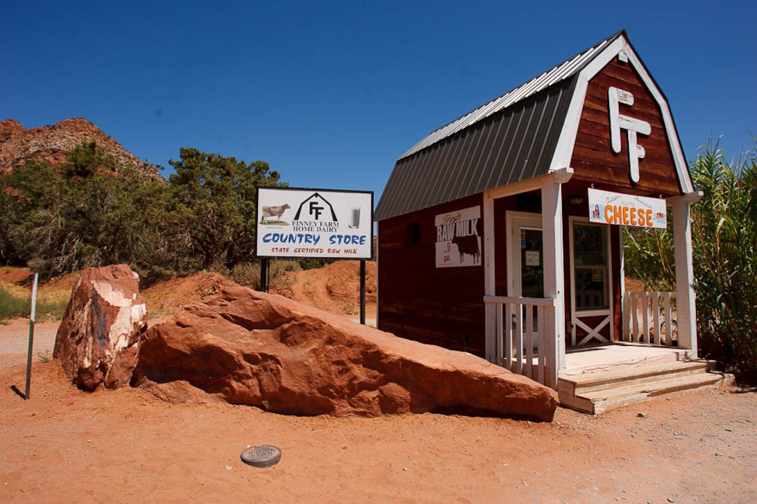 (Trent Nelson  |  The Salt Lake Tribune) Finney Farm in Hildale on Tuesday August 11, 2009.