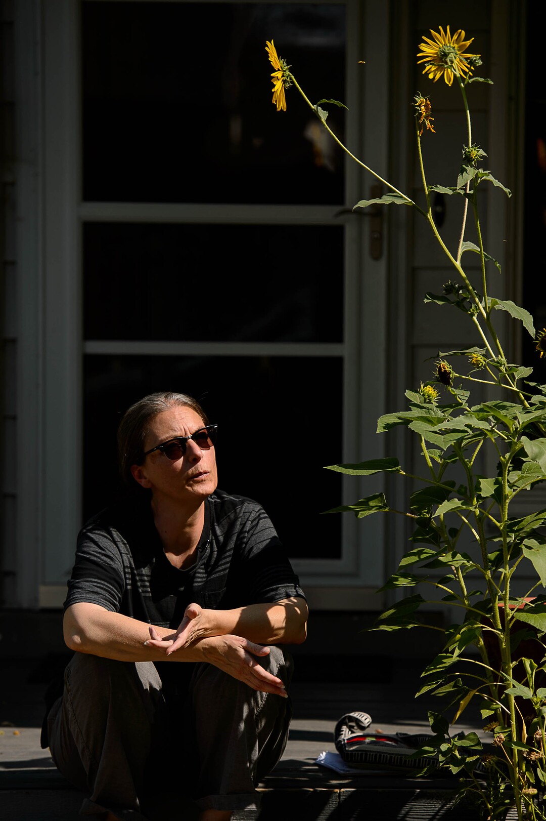 (Trent Nelson  |  The Salt Lake Tribune)  Monica Kohler, a Salt Lake City resident interested in putting solar panels on her home, Friday August 4, 2017. Rocky Mountain Power has proposed a new rate schedule for customers with solar panels. The proposal would disproportionately impact low- and moderate-income households while giving wealthier households a break.