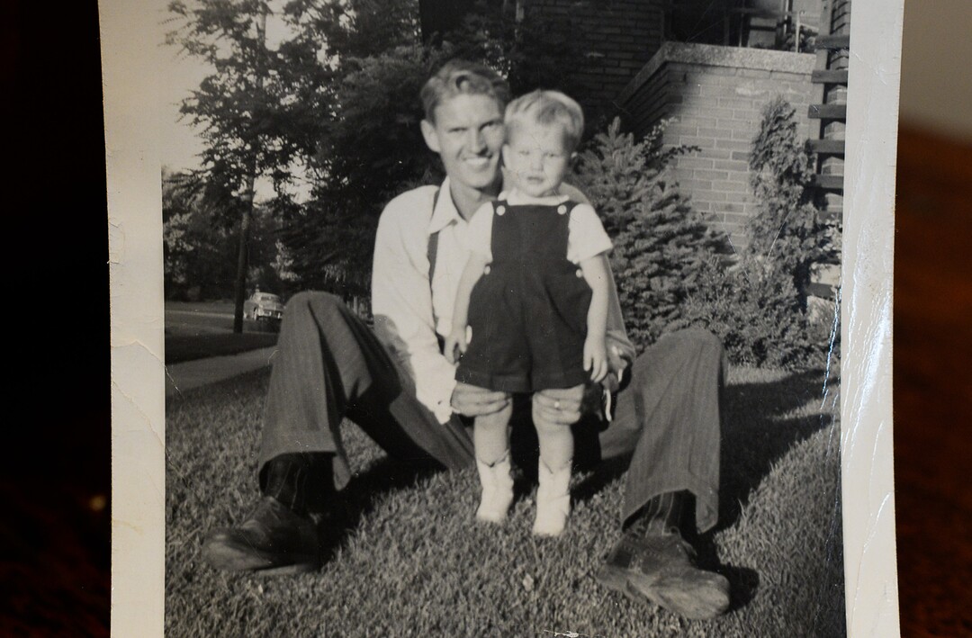 (Francisco Kjolseth  |  The Salt Lake Tribune)  Michael Bliss' father, Army 1st Lt. Clarence Bruce Bliss, went missing in action in 1952 during the Korean War when the younger Bliss was 3 years old. Now the 70-year-old resident of Midway, UT, is hoping the remains the North Korean government recently provided to the United States includes his father.
