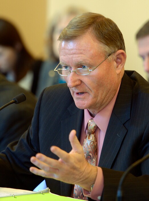 (Leah Hogsten  |  The Salt Lake Tribune) Sen. Evan Vickers, R-Cedar City