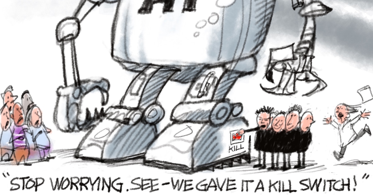 Bagley Cartoon: Kill Switch