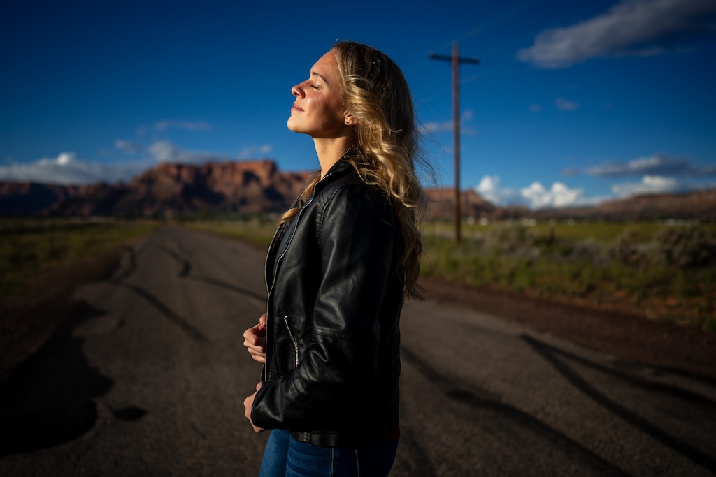 (Trent Nelson  |  The Salt Lake Tribune) Nomz Bistline in Colorado City, Ariz., on Tuesday, April 14, 2026.