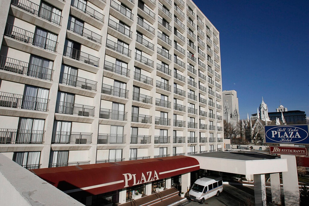 (Paul Fraughton | Salt Lake Tribune file photo) The Salt Lake Plaza Hotel in 2006. The hotel is slated for demolition in late 2025.