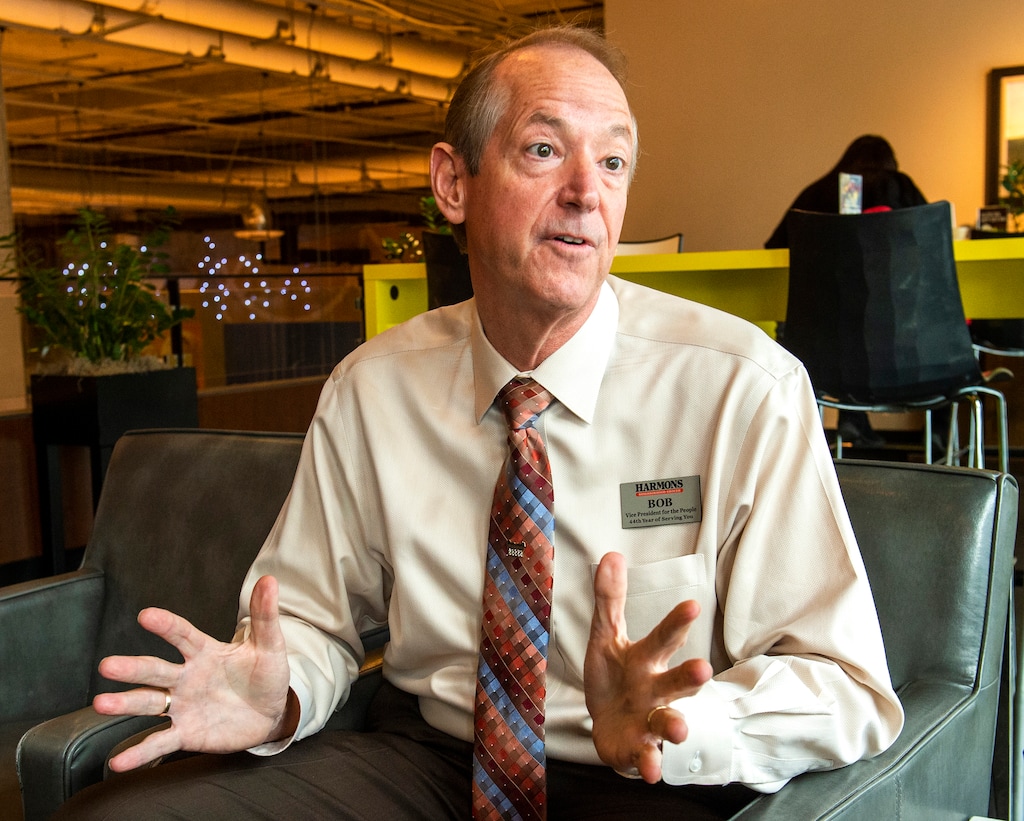 (Rick Egan  |  The Salt Lake Tribune)     Harmons chairman, Bob Harmon, talks about his company's involvement with the tax referendum campaign, Wednesday, Jan. 22, 2020.