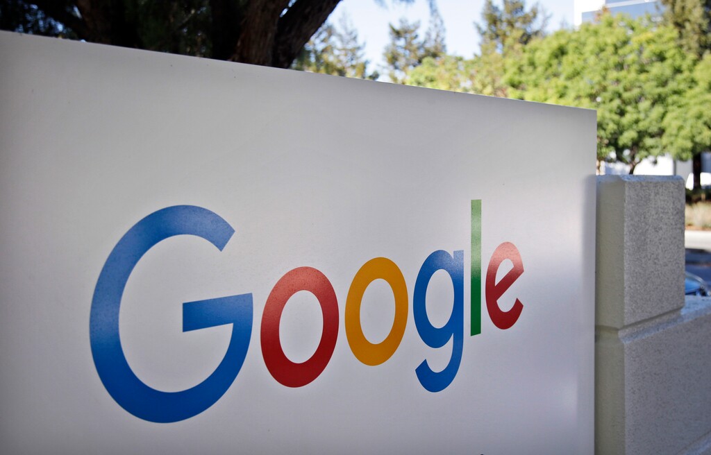 FILE - This Oct. 20, 2015, file photo, shows a sign outside Google headquarters in Mountain View, Calif. Google said on June 30, 2016, that it expected to have normal service restored for Google Calendar users following reports of an outage. (AP Photo/Marcio Jose Sanchez, File)