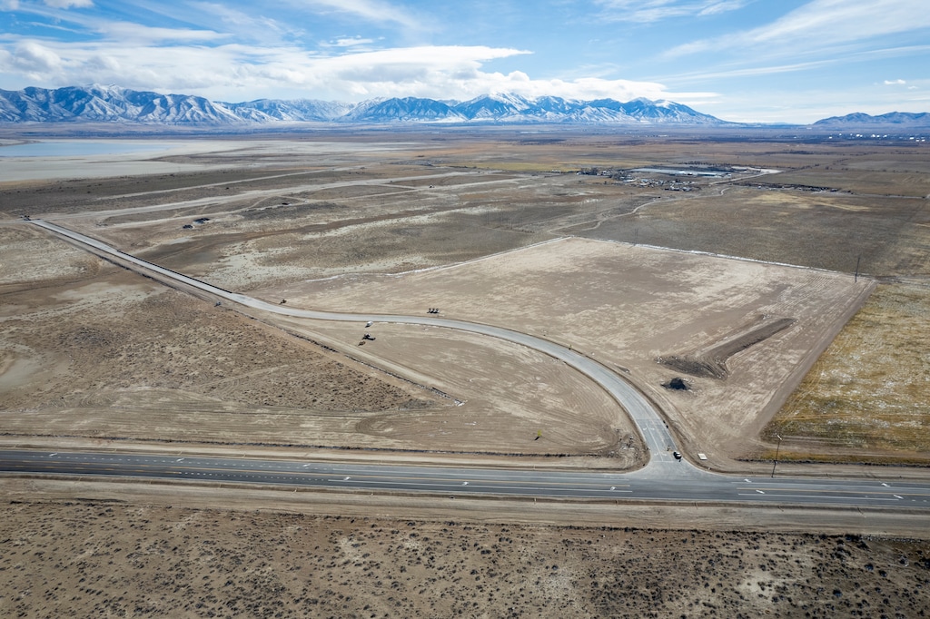 (Rick Egan | The Salt Lake Tribune) Inland port site near Tooele on Thursday, Feb. 19, 2026.