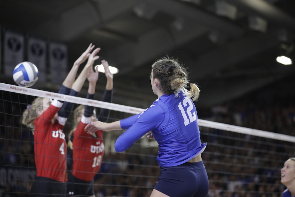 BYU's Roni Jones-Perry is a national player of the year candidate, and the undefeated Cougars have been ranked No. 1 in the country for 10 consecutive weeks. (Photo courtesy of BYU athletics)