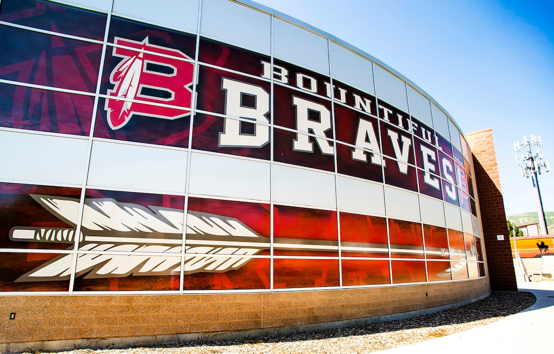 (Rick Egan  |  The Salt Lake Tribune)    Bountiful High School, home of the Braves, Monday, July 6, 2020.
