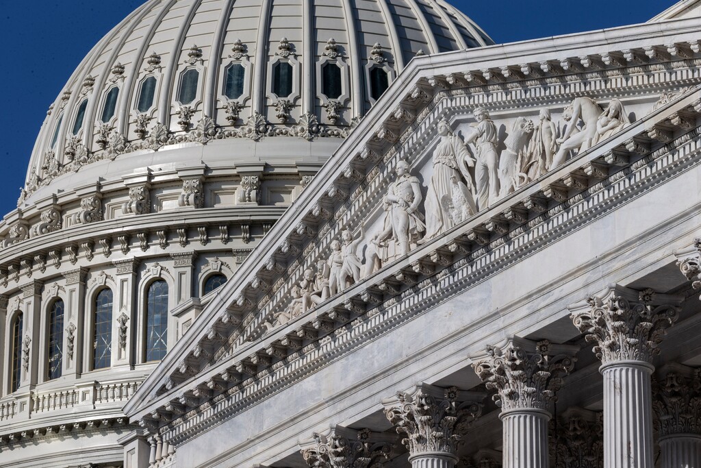 (Alex Brandon | AP file photo)  The U.S. Senate and Capitol dome are seen on Capitol Hill in Washington on May 25, 2019.