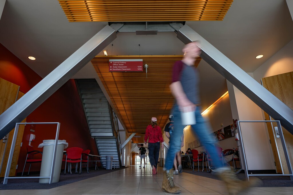 (Francisco Kjolseth  |  The Salt Lake Tribune) The Warnock Engineering building on the University of Utah campus is pictured on Monday, April 22, 2024.