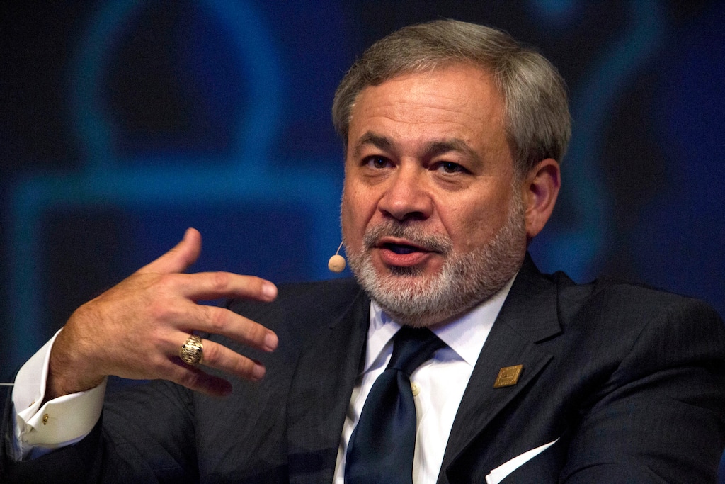 (Jon Gambrell | AP file photo) Energy Secretary Dan Brouillette at the World Energy Congress in Abu Dhabi, United Arab Emirates, Sept. 9, 2019. The Trump administration on Thursday, April 23, 2020, urged government intervention to rescue U.S. uranium mining and nuclear fuel industries in a tough global marketplace, from making it easier to mine public lands out West to blocking some imports of foreign nuclear fuel. Brouillette said the United States risked losing position in the industry globally, costing it leverage when it comes to encouraging safe nuclear use around the world.