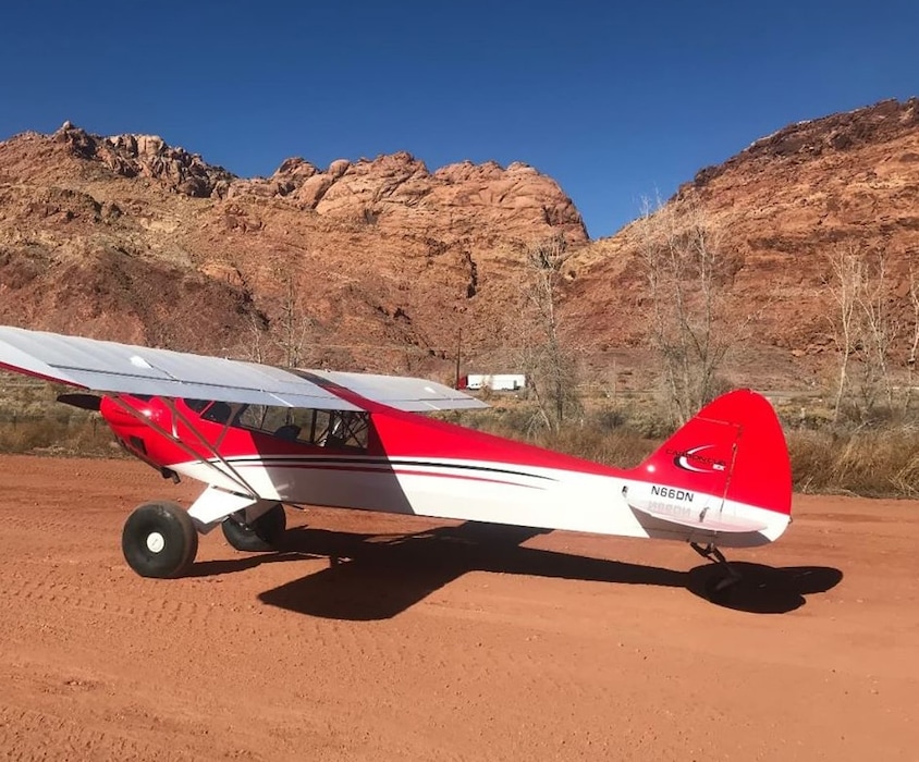 (Courtesy Grand County Sheriff's Office) The Grand County Sheriff's Office on June 30, 2019, said it was looking for a plane that was overdue to return to Moab, Utah. The sheriff's office provided this photo with its news release.