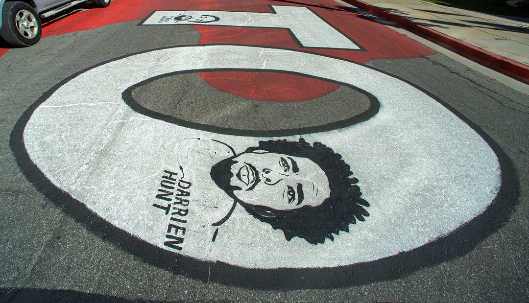 (Rick Egan  |  The Salt Lake Tribune)     Artists painted “Justicia Para Todos” on Main Street in Park City over the weekend, Monday, July 6, 2020.