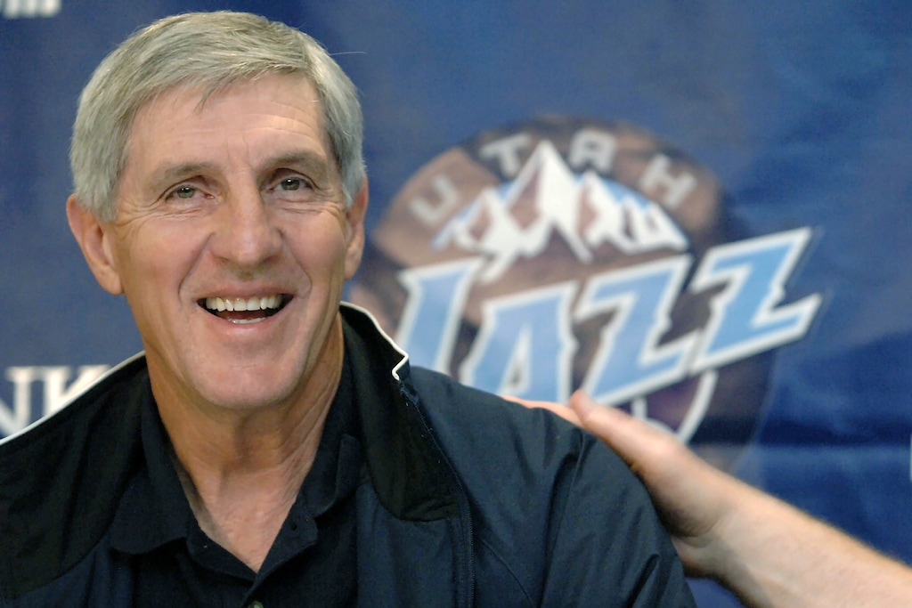 (Fred Hayes | AP file photo) Utah Jazz coach Jerry Sloan smiles during a news conference in Salt Lake City, May 12, 2005.