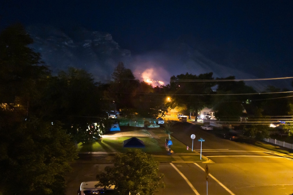 (Trevor Christensen | The Salt Lake Tribune) Investigators determined that fireworks launched in a restricted area sparked a brush fire above Provo’s Slate Canyon on the Fourth of July.