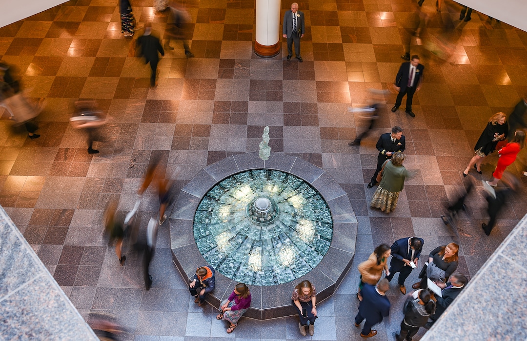 (Francisco Kjolseth  |  The Salt Lake Tribune)  People arrive for the Sunday session of the 189th twice-annual General Conference of The Church of Jesus Christ of Latter-day Saints at the Conference Center in Salt Lake City on Sunday, Oct. 6, 2019.