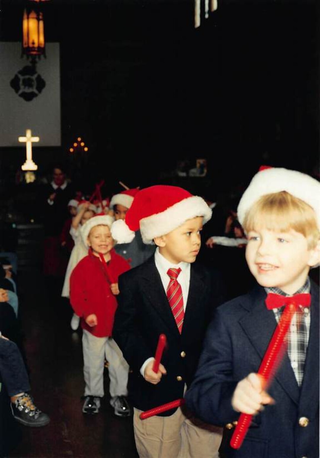 (Courtesy of Rowland Hall)  The 1999 Christmas program.