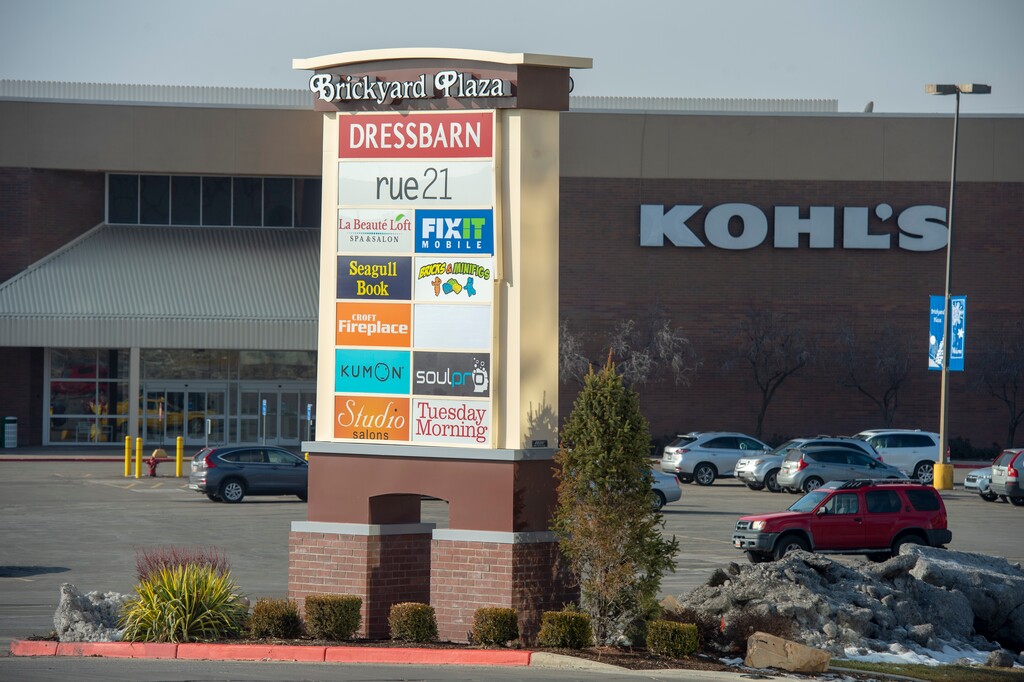 (Rick Egan  |  The Salt Lake Tribune)   The Brickyard Plaza, Sunday, Jan. 13, 2019. 