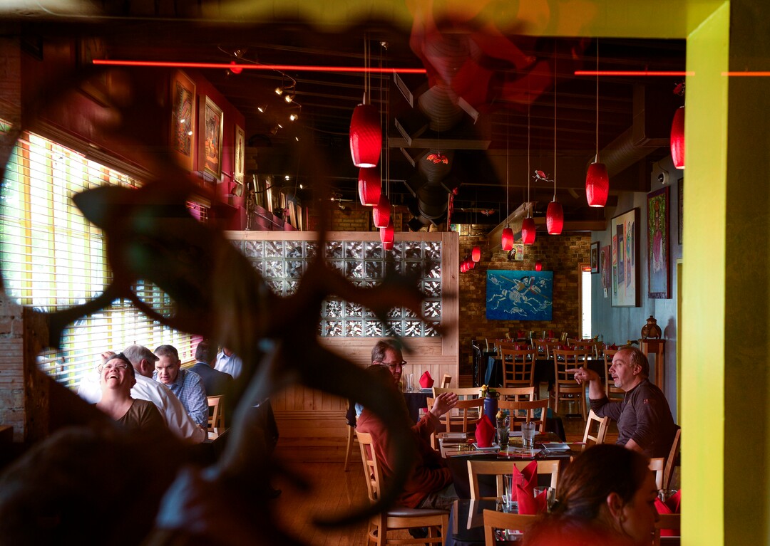 (Leah Hogsten  |  The Salt Lake Tribune) Rico Cocina y Tequila Bar, formerly Frida Bistro, opened this week with a new menu that showcases owner Jorge Fierro's Rico brand products.