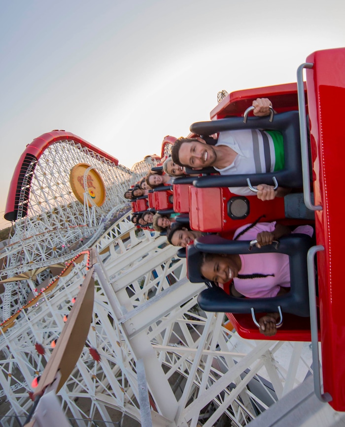 (Photo courtesy Joshua Sudock/Disneyland Resort) The thrilling Incredicoaster opened in 2018 at Disney California Adventure Park.