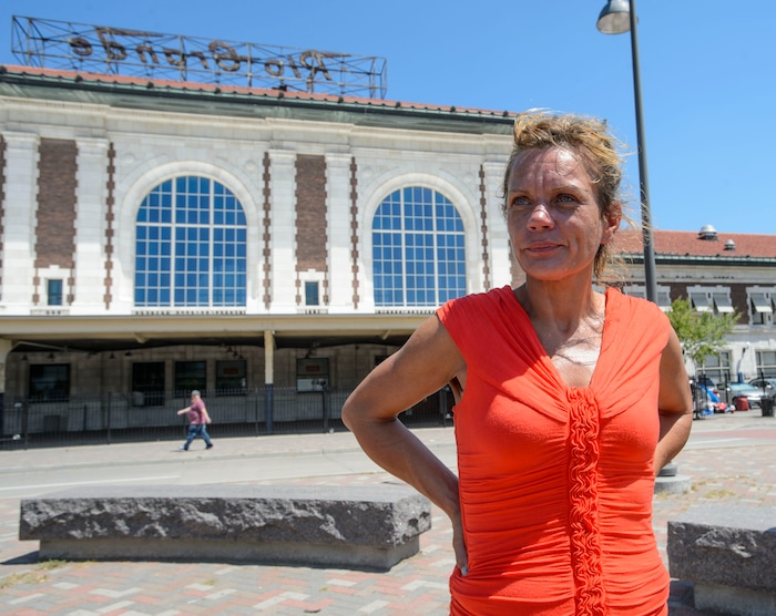 Steve Griffin  |  The Salt Lake Tribune


Celeste waits her turn as the Utah Harm Reduction Coalition provides a needle exchange on 500 west between 200 south and 300 south in Salt Lake City Thursday July 27, 2017. The state's increased attention to the Rio Grande neighborhood comes as Utah's leading needle exchange provider is under fire for handing out more needles than it collects. Mindy Vincent, founder of the coalition, says the goal was never to break even, and that optics aside, needle exchange is proven to reduce the spread of disease among IV drug users.