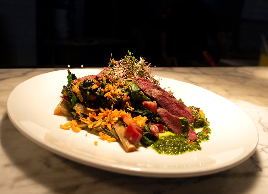 (Rick Egan  |  The Salt Lake Tribune)      The Weekend Chop at OneOEight, a new bistro on the corner of 1300 South and 1700 East in Salt Lake City, Thursday, March 7, 2019.