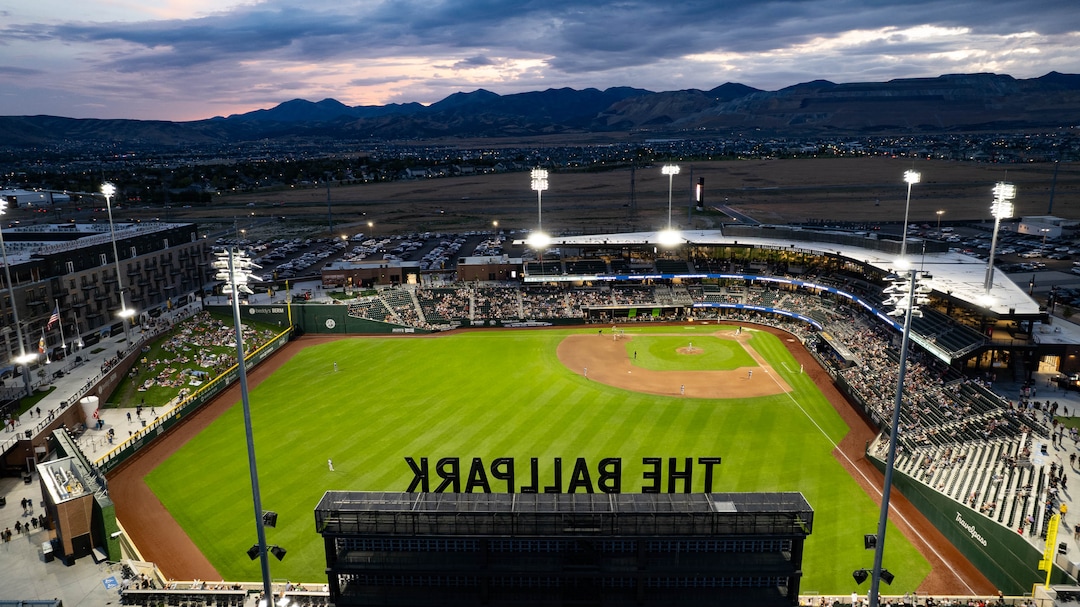 (Francisco Kjolseth | The Salt Lake Tribune) The Ballpark at American First Square in South Jordan is pictured on Wednesday, July 22, 2026.