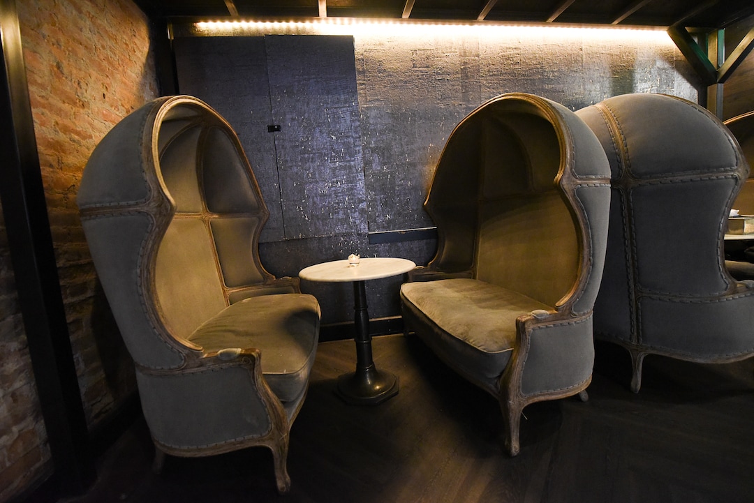 (Francisco Kjolseth  |  The Salt Lake Tribune)  The new London Belle Supper Club, a new Salt Lake City bar named after Belle London, a famous Utah madam, at 321 S. Main.