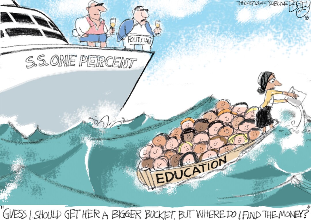 (Pat Bagley | The Salt Lake Tribune) This Pat Bagley cartoon appears in the Friday, April 27, 2018, Salt Lake Tribune.