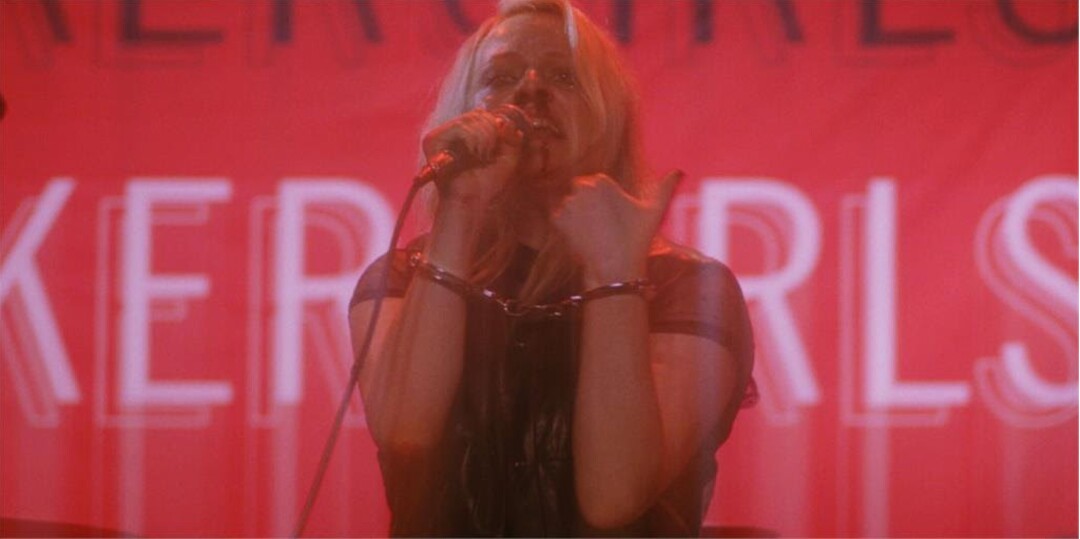 (Photo courtesy of Gunpowder & Sky) Elisabeth Moss plays Becky Something, a punk rock star spiraling out of control, in director Alex Ross Perry's drama "Her Smell."
