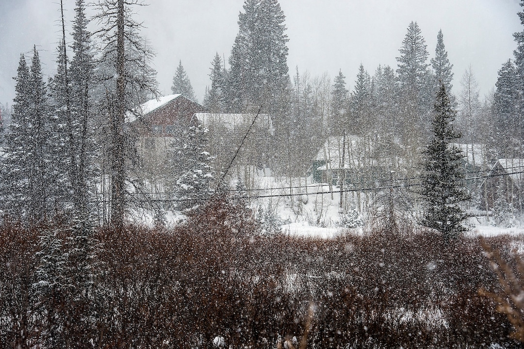 (Chris Detrick  |  The Salt Lake Tribune) Homes in Brighton Saturday, December 23, 2017.  