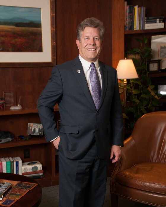 (Courtesy of Westminster College)  After serving nearly 37 years at Westminster College in Salt Lake City, president Stephen R. Morgan has announced he will retire at the end of the academic school year, June 2018.