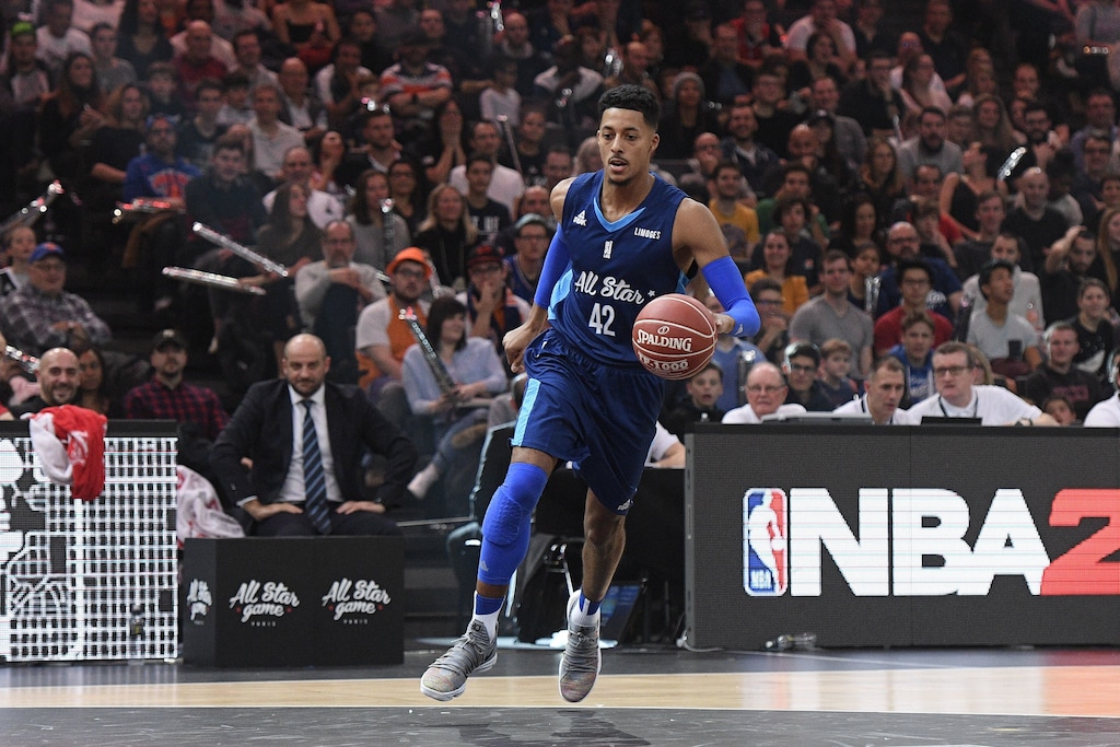 (Christophe Saidi  |  Sipa via AP Images) William Howard during the all star game at the Accord Hotel Arena on Friday December 29, 2017, in Paris, France.