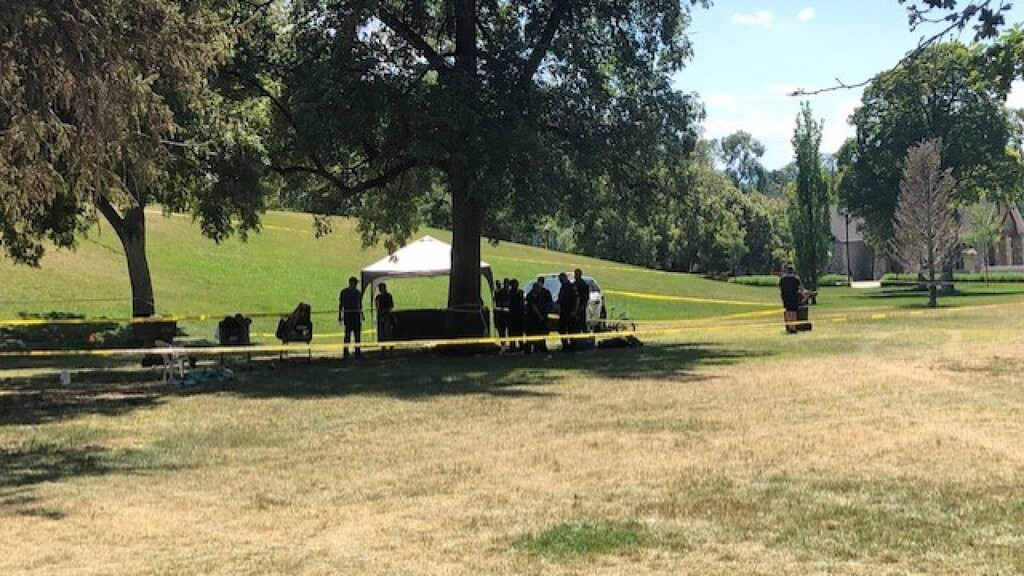 (Fox 13) A man is dead and a suspect in custody after a stabbing at Liberty Park Sunday afternoon.