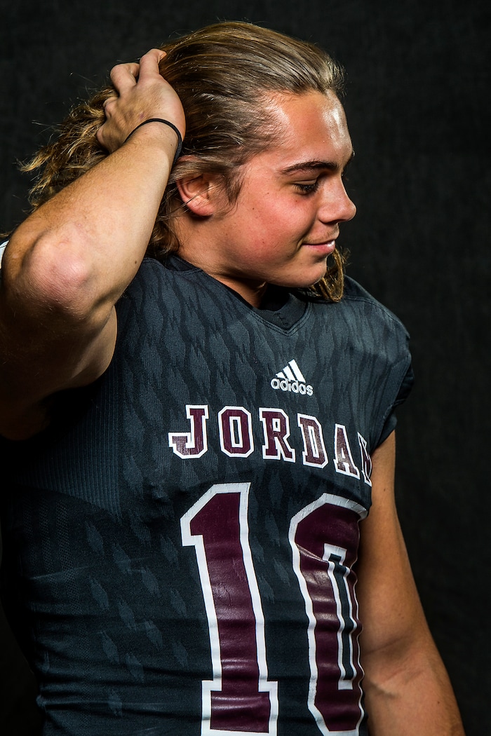 Chris Detrick  |  The Salt Lake TribuneJordan's Crew Wakley poses for a portrait Friday December 9, 2016. 