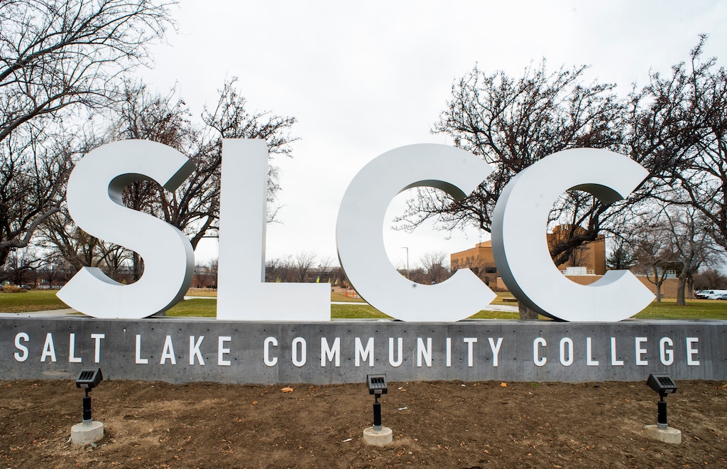 (Rick Egan | The Salt Lake Tribune) The Salt Lake Community College Redwood Road campus is pictured Thursday, Dec. 12, 2019.