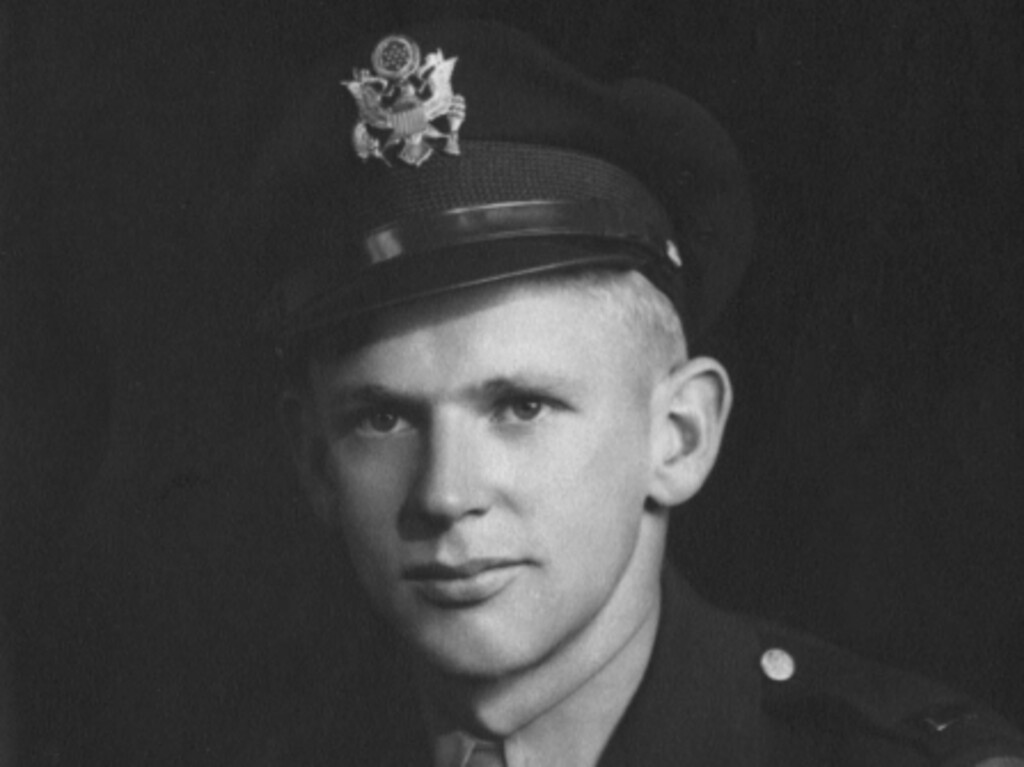 (Photo courtesy of Utah National Guard) Army Air Forces 2nd Lt. Lynn W. Hadfield, of Salt Lake City, was killed in a crash while flying a bomber aircraft on March 21, 1945, in Germany. His remains, in addition to those of his crew members, were found in 2016. On Tuesday, March 19, 2019, his remains will be returned to his family. He will be buried Thursday, 74 years to the date of his crash, at Veterans Memorial Park in Bluffdale.